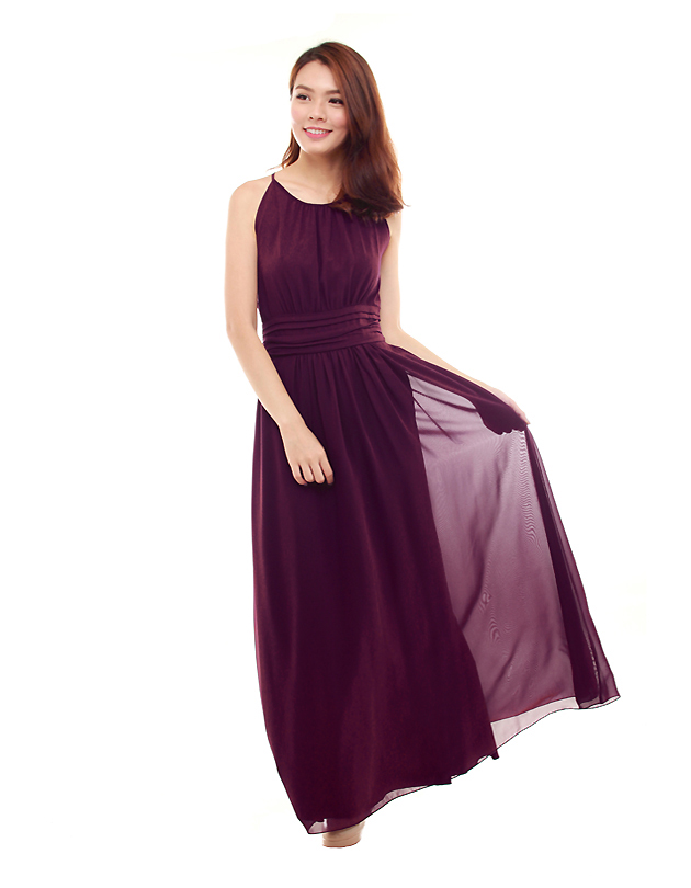 Ava Maxi Dress in Majestic Purple